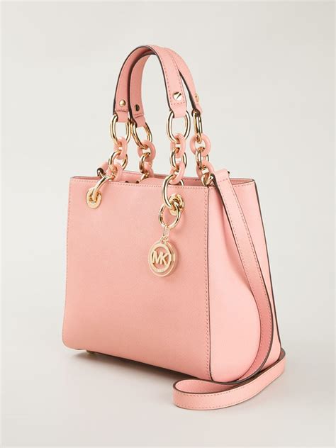 pink michael kors tote|Michael Kors pink suitcase.